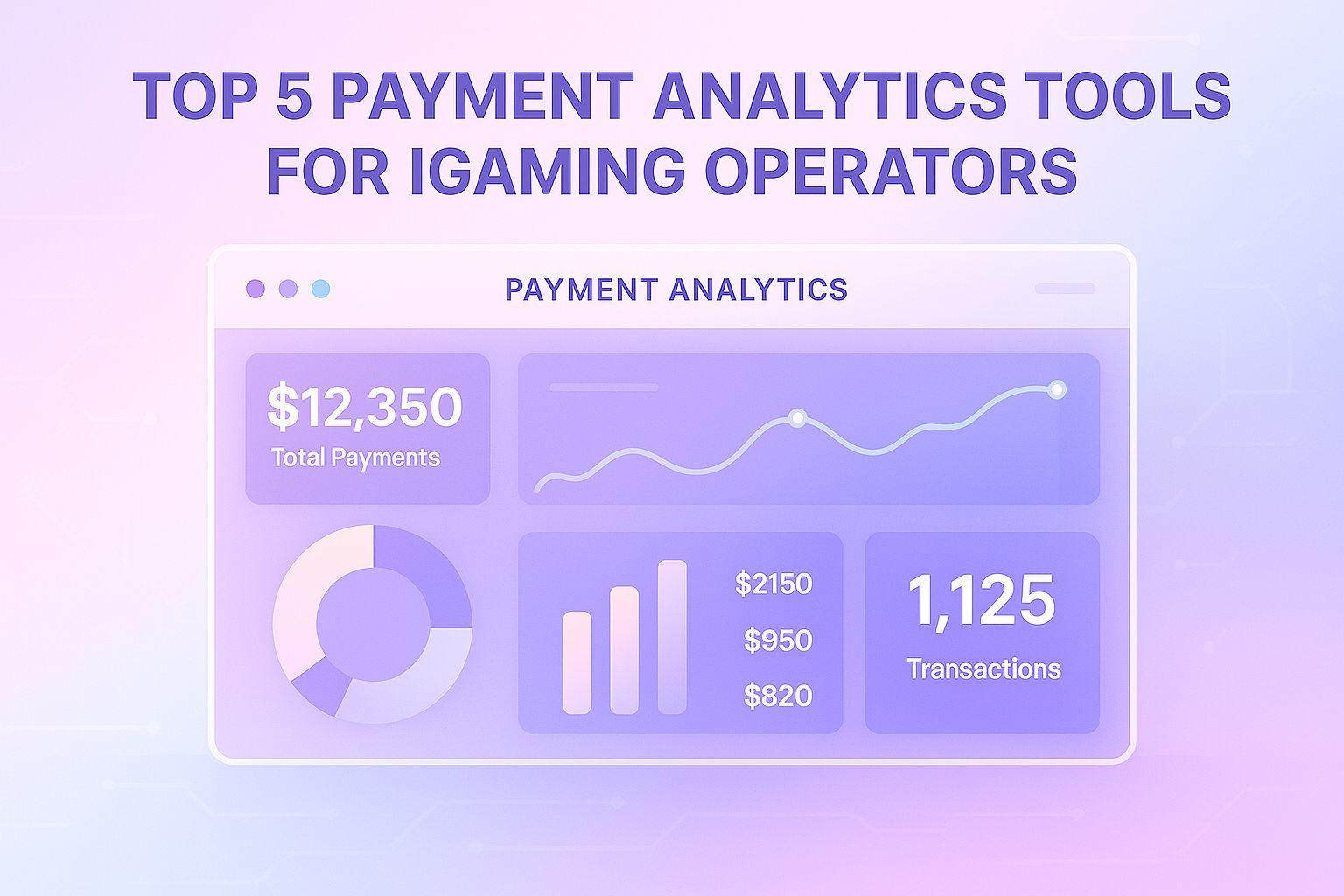 Payment Analytics Tools for iGaming Operators: 3 Compared